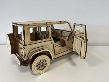 Suzuki Jimny 2021 as 3D large modell - RH side with open door